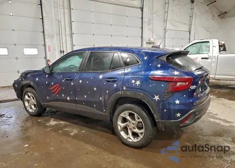 2024 Chevrolet Trax Ls из США, поврежденный, VIN KL77LFE28RC153639